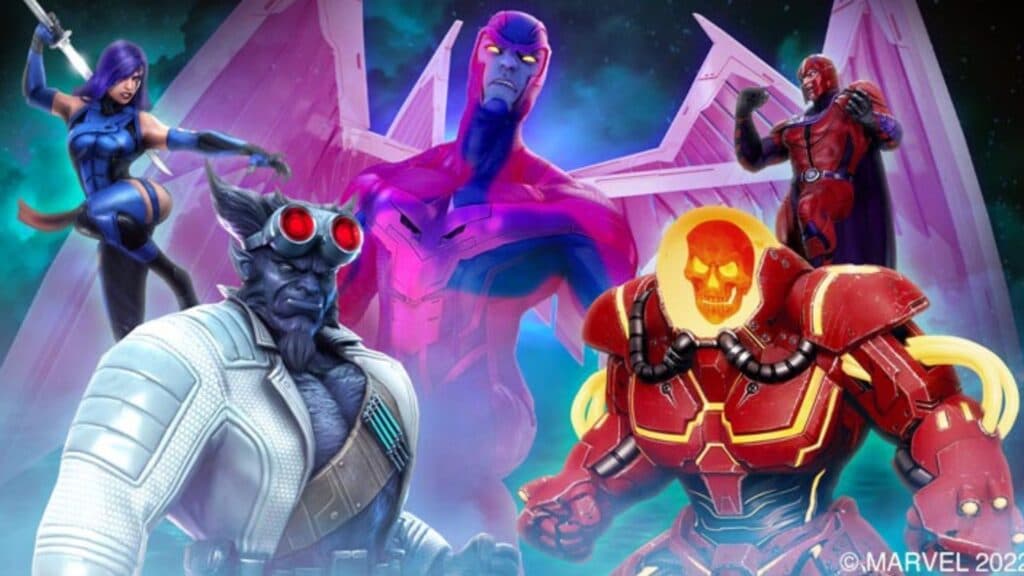 Equipo Deathseed en Marvel Strike Force