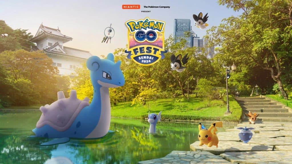 Portada de Pokémon Go Fest 2024 Sendai