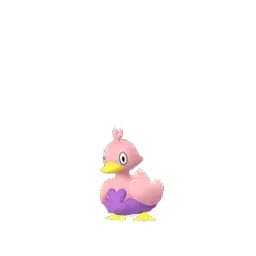 Sprite brillante de Ducklett en Pokémon Go