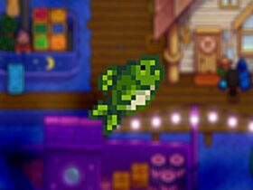 Largemouth Bass in Stardew Valley