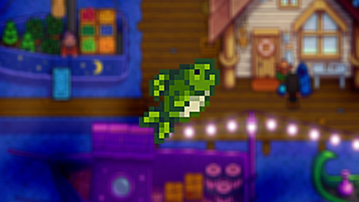 Largemouth Bass in Stardew Valley