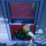 Character sneaking out in Sims 4