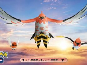 pokemon go talonflame, fletchinder, and fletchling