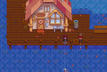 Fishing in Stardew Valley