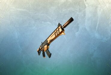 The Warforged Assault Rifle weapon in Fortnite Chapter 5 Season 2.