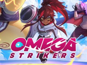 Omega Strikers characters pushing forward