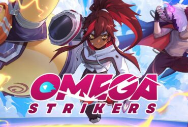 Omega Strikers characters pushing forward