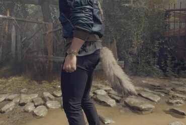 resident evil 4 remake wolf tail accessory