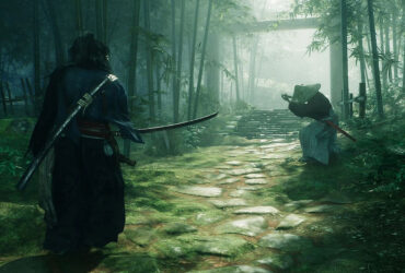 A Ronin using a sword in Rise of the Ronin