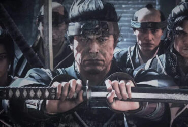 Character holding a Katana in Rise of the Ronin