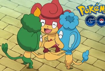 pokemon go elemental moneys pansage, pansear, and panpour