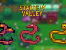 Eel and its variants in Stardew Valley