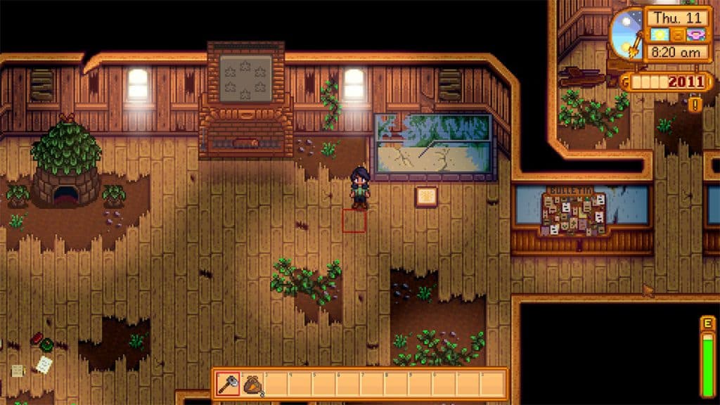 Centro comunitario en Stardew Valley