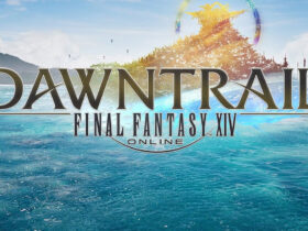 FFXIV Dawntrail Splash screen.