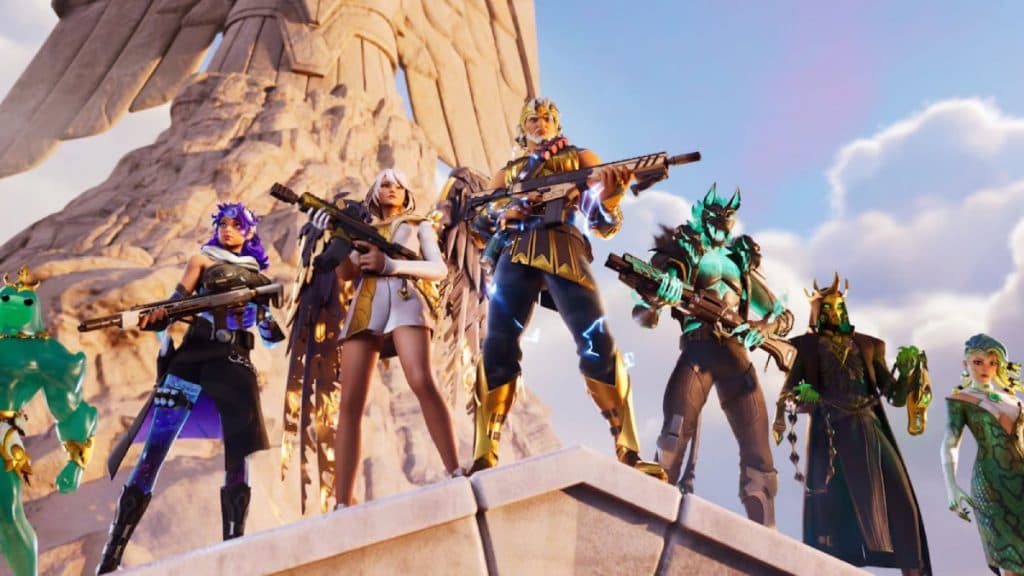 Dioses de Fortnite Capítulo 5 Temporada 2