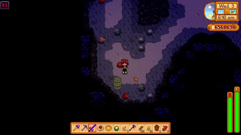 Minas en Stardew Valley