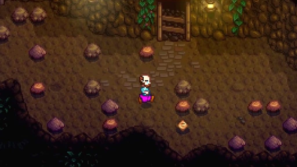 Cristal de Tierra en Stardew Valley.