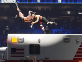 Ambulance match in WWE 2K24
