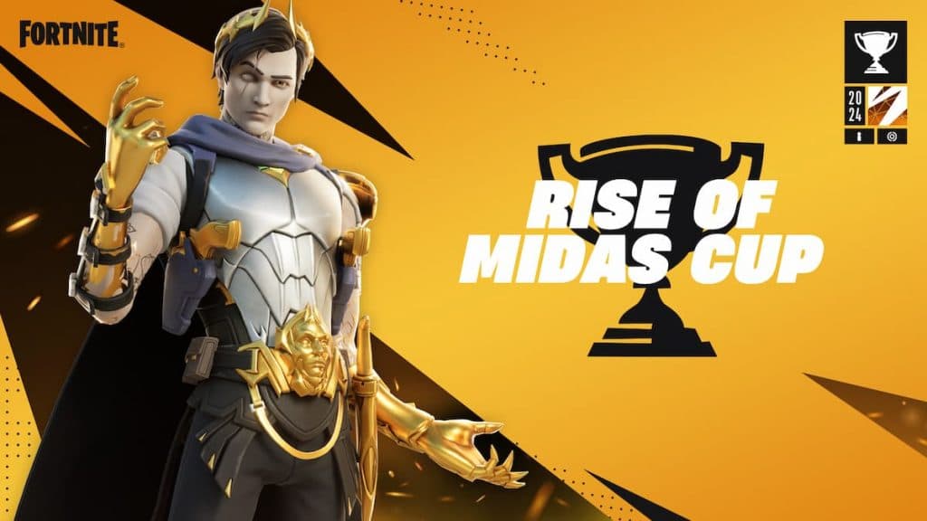 Copa Fortnite El ascenso de Midas