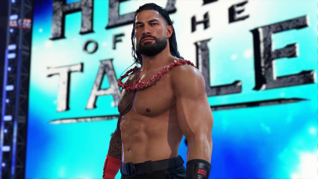 El jefe tribal y jefe de mesa, Roman Regins, ingresa en WWE 2K24