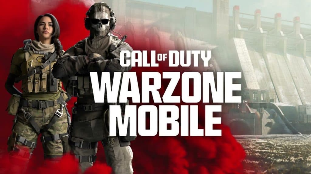 Pantalla de presentación de Warzone Mobile Google Play.