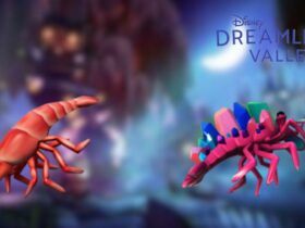 Shrimp and Prisma Shrimp in Disney Dreamlight Valley