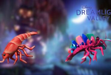 Shrimp and Prisma Shrimp in Disney Dreamlight Valley