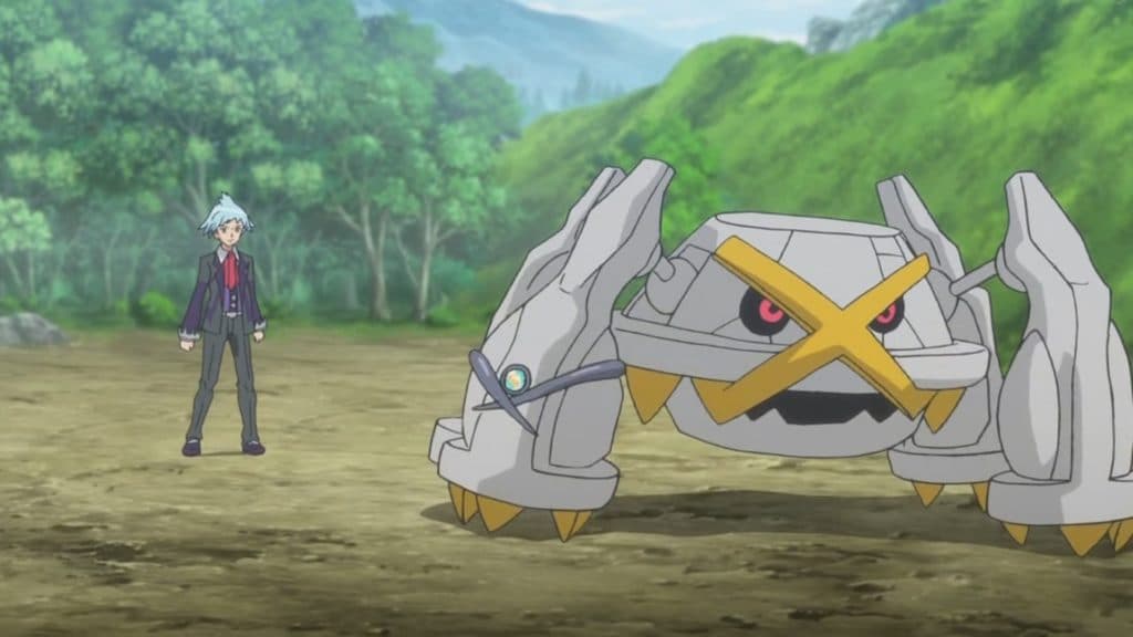 Shiny Metagross en el anime Pokémon