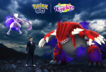 Team Go Rocket Boss Giovanni with Shadow Groudon & Mewtwo in Pokemon Go