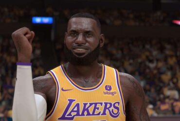 LeBron James in NBA 2k24