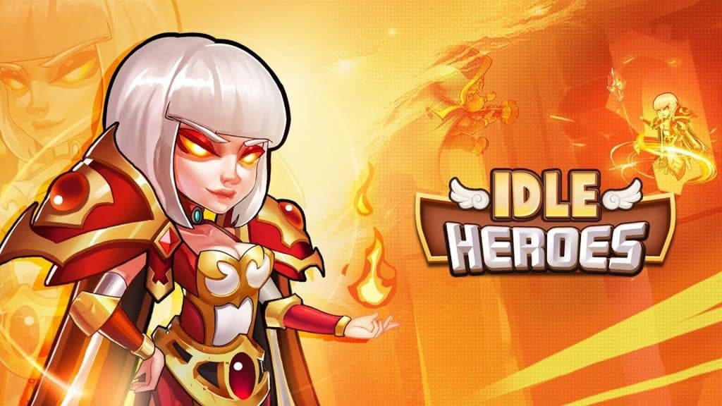 Golpe de llama en Idle Heroes