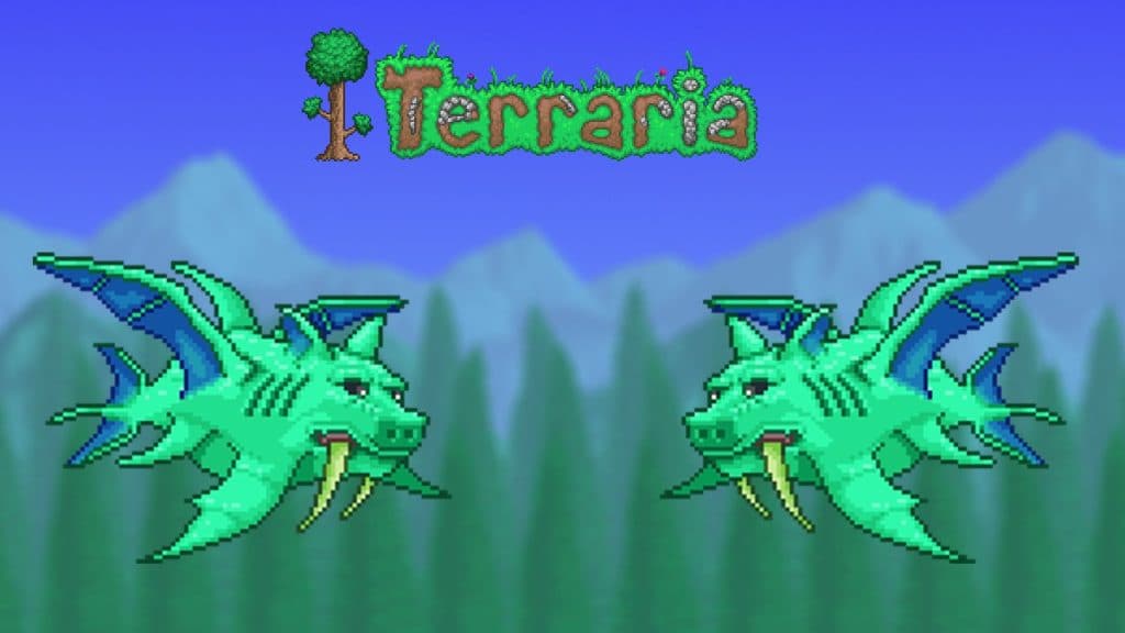 Jefe del Duque Fishron en Terraria