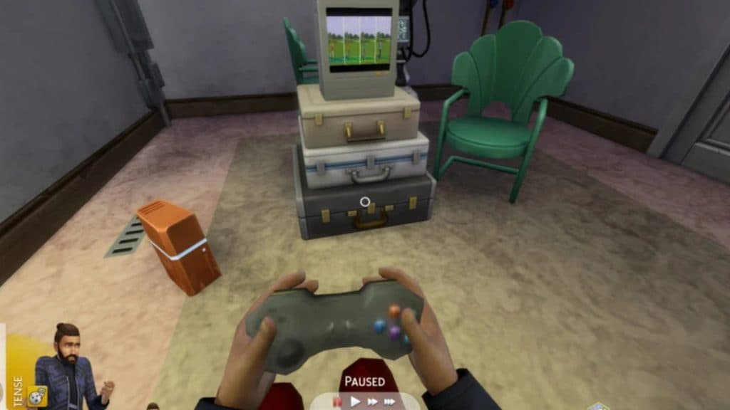 La cámara en primera persona de Los Sims 4