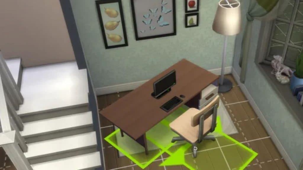 Girar un escritorio en Los Sims 4