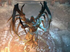 Diablo 4 Inarius statue at Kyovashad