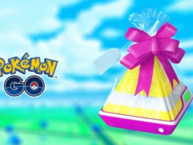 pokemon go gift with game background