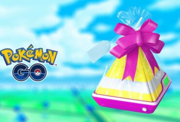 pokemon go gift with game background