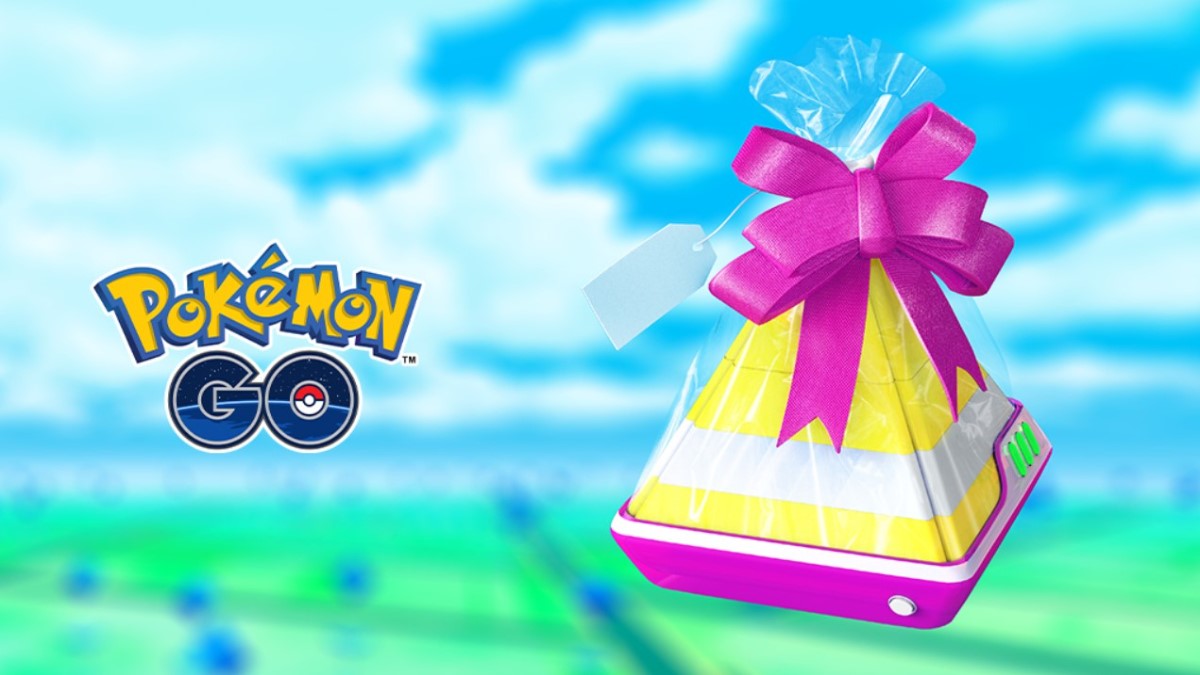 pokemon go gift with game background