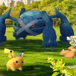 Pokemon Go Fest featured species in a park