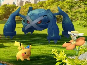 Pokemon Go Fest featured species in a park