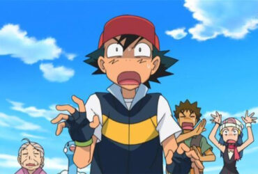 Surprised Ash Pokemon the Anime