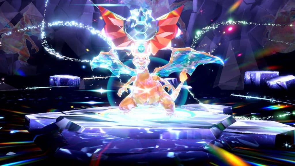 Charizard Tera Raid Pokémon Violeta Escarlata