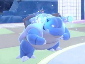 Blastoise in Pokemon Scarlet and Violet