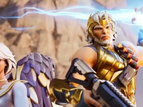 Zeus holding lightning bolt in Fortnite Chapter 5 Season 2