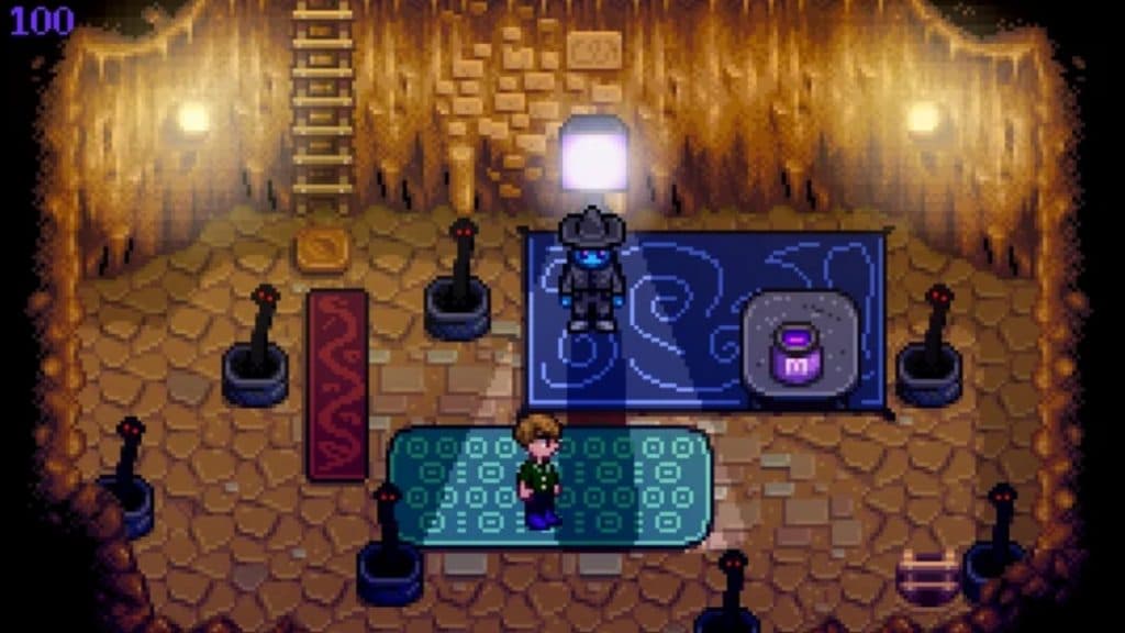 Caverna de Calaveras en Stardew Valley