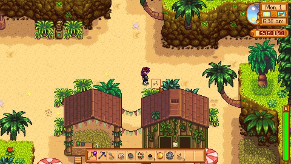 Isla Jengibre Stardew Valley