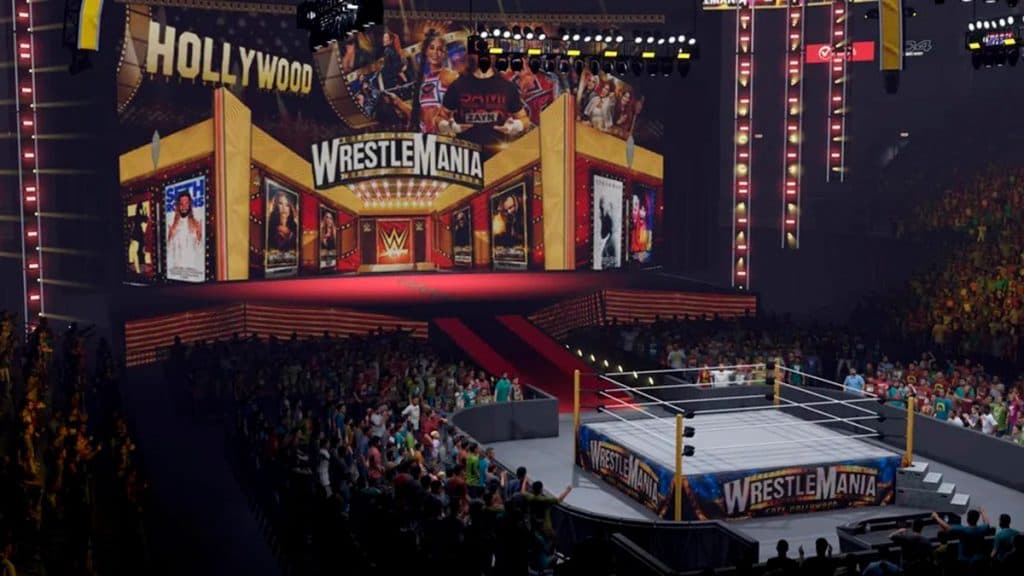 Arena de WrestleMania 39 en WWE 2K24
