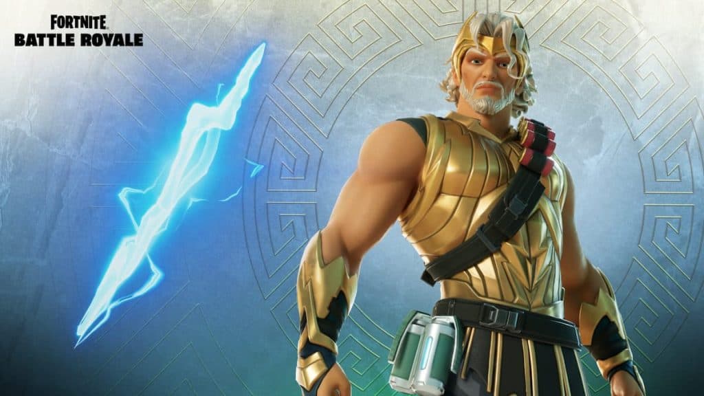 Fortnite Zeus y Rayo Mítico