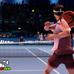 John McEnroe against Taylor Fritz in TopSpin 2K25