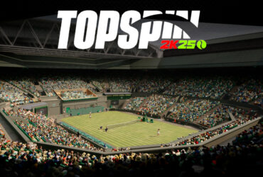 Wimbledon venue in TopSpin 2K25